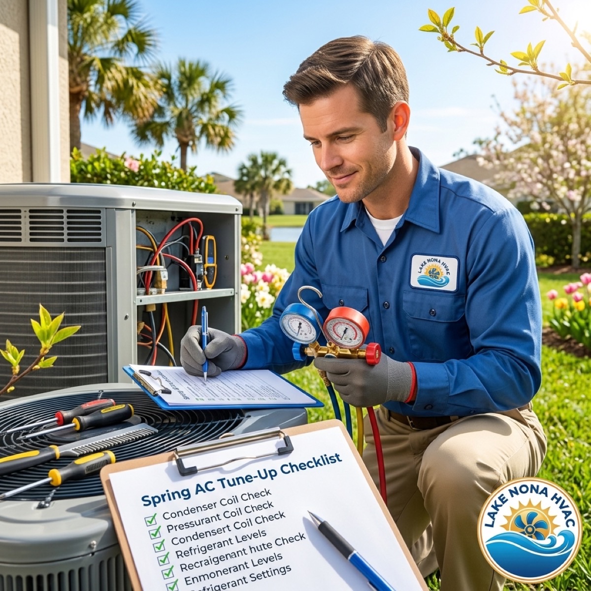Spring AC Tune-Up Checklist